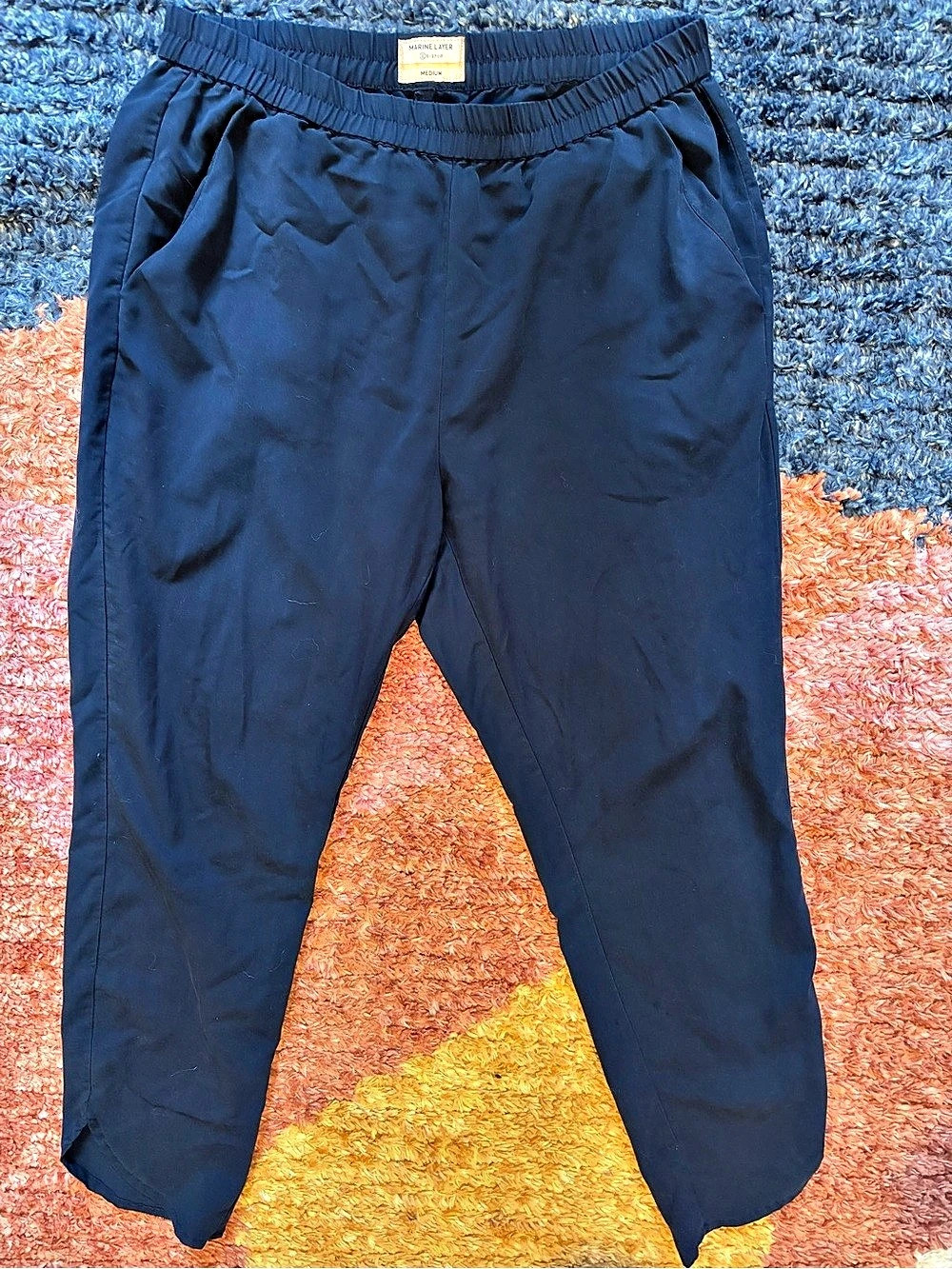 Marine Layer Allison Tulip Hem Pants Size Medium